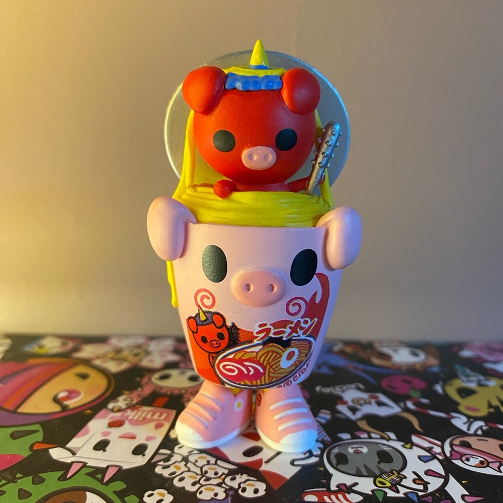 tokidoki Fast Food Besties PIG ‘O’ NOODLES
